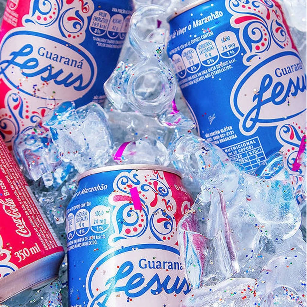 Guaraná Jesus Lata 350 ML Kit 06 Und - Imagem 2