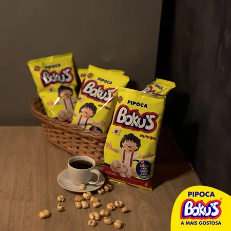 Kit 10 Pipocas Bokus Sabor Manteiga 45g - Imagem 4