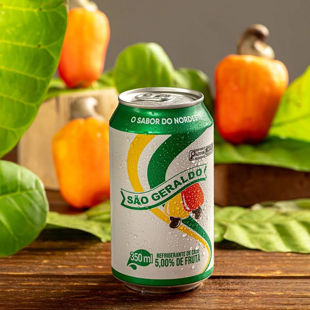 Refrigerante Cajuína São Geraldo 350 Ml - Imagem 3