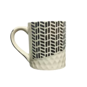Caneca de Cerâmica Pintura Indígena 300 Ml