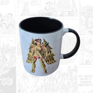 Caneca Cavaleiro do Zodíaco Gold 325 Ml