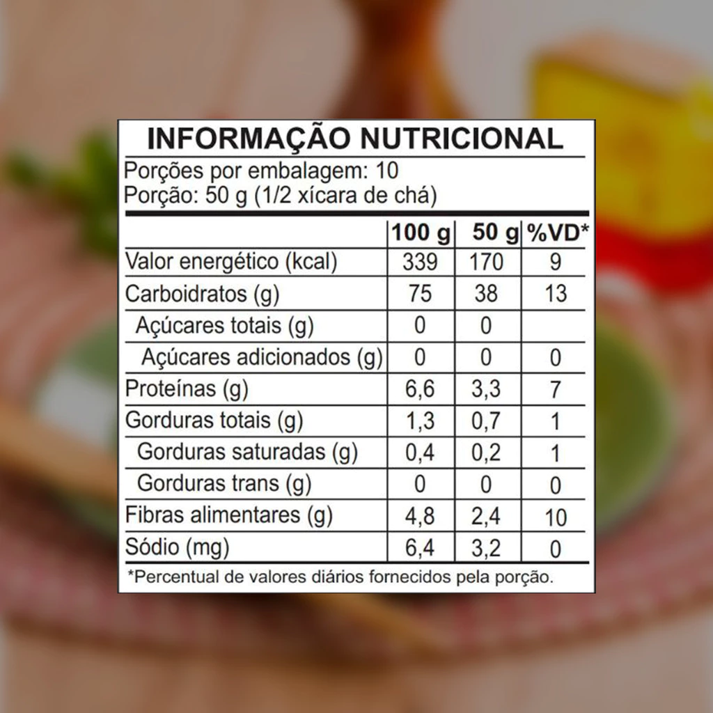 Cuscuz Flocão Novomilho Kit 05 unidades - Imagem 3
